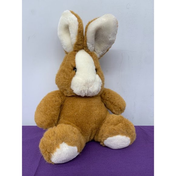 WestCliff Collection10 Inch Caramel Tan Brown Bunny Cream Ears Face Feet Plastic - Picture 1 of 11